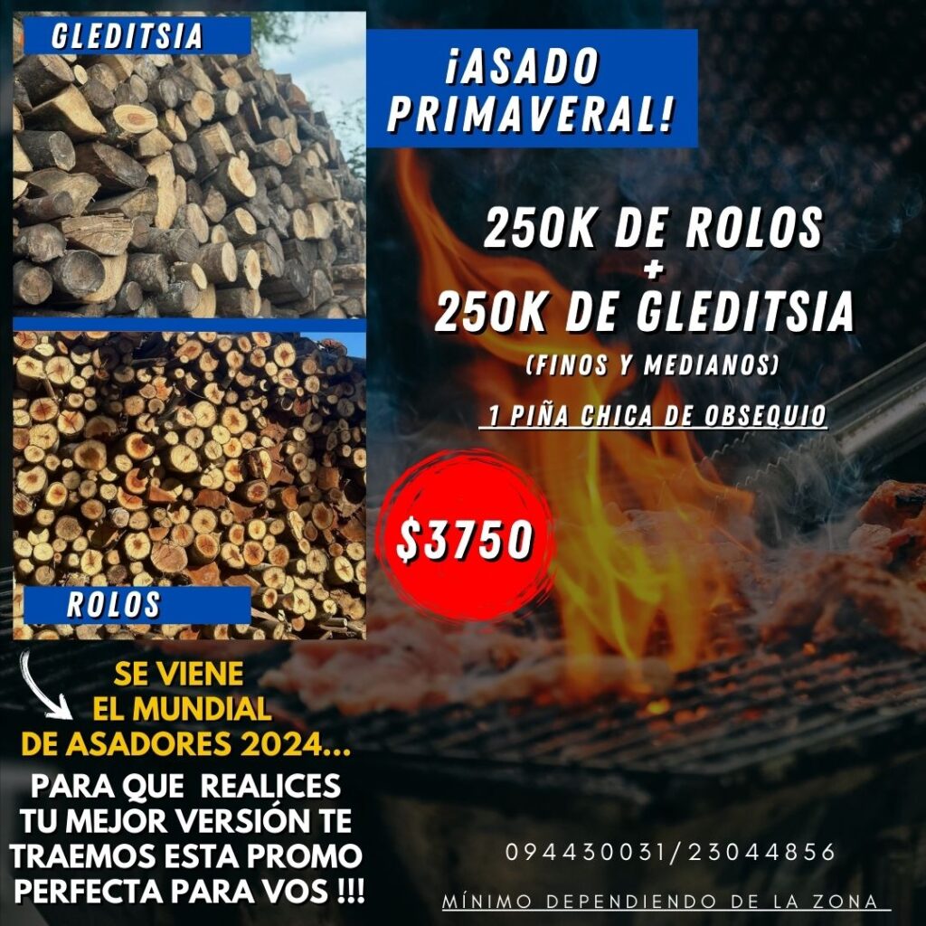 ROLOS Y GLEDITSIA 500 KILOS.