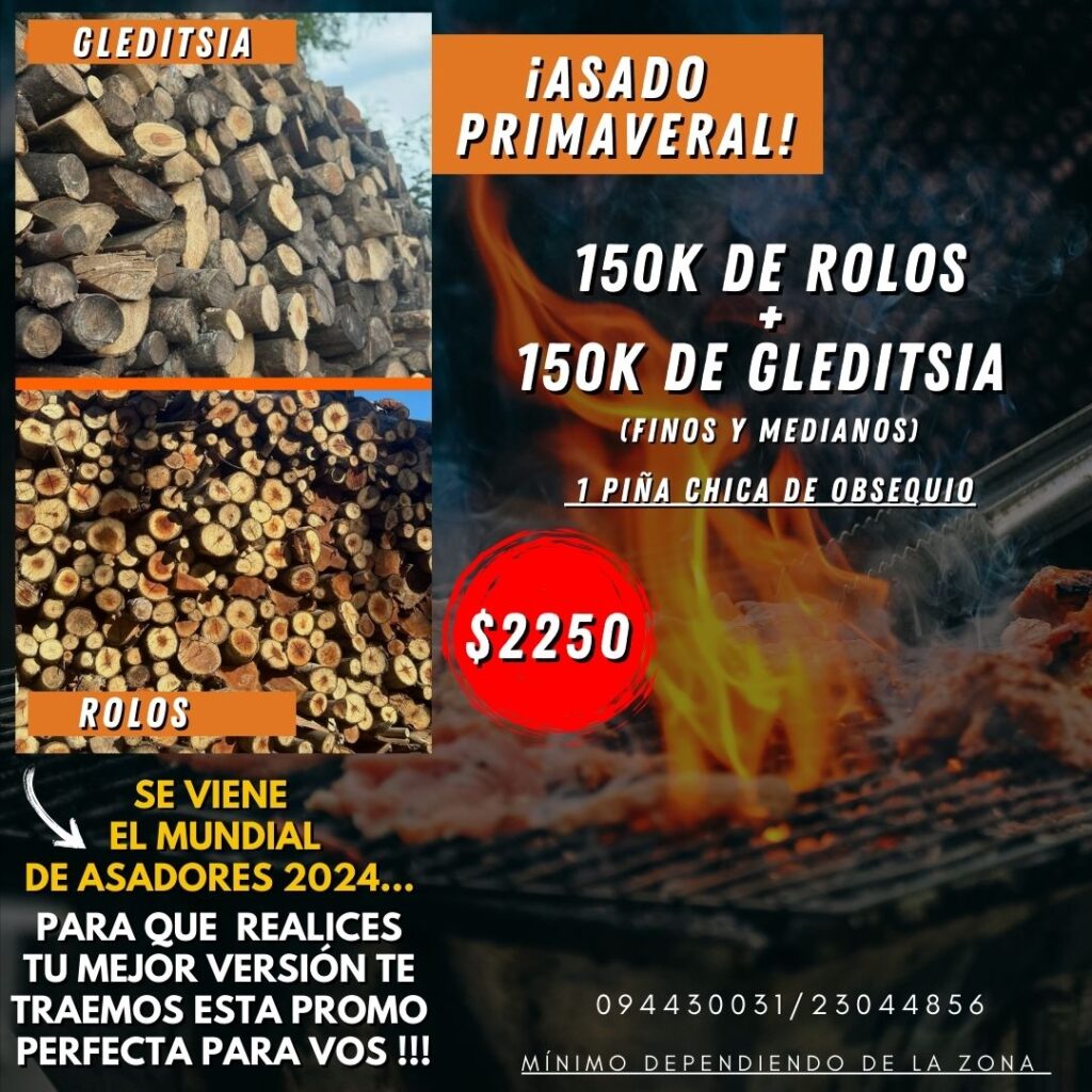 ROLOS Y GLEDITSIA 300 KILOS.